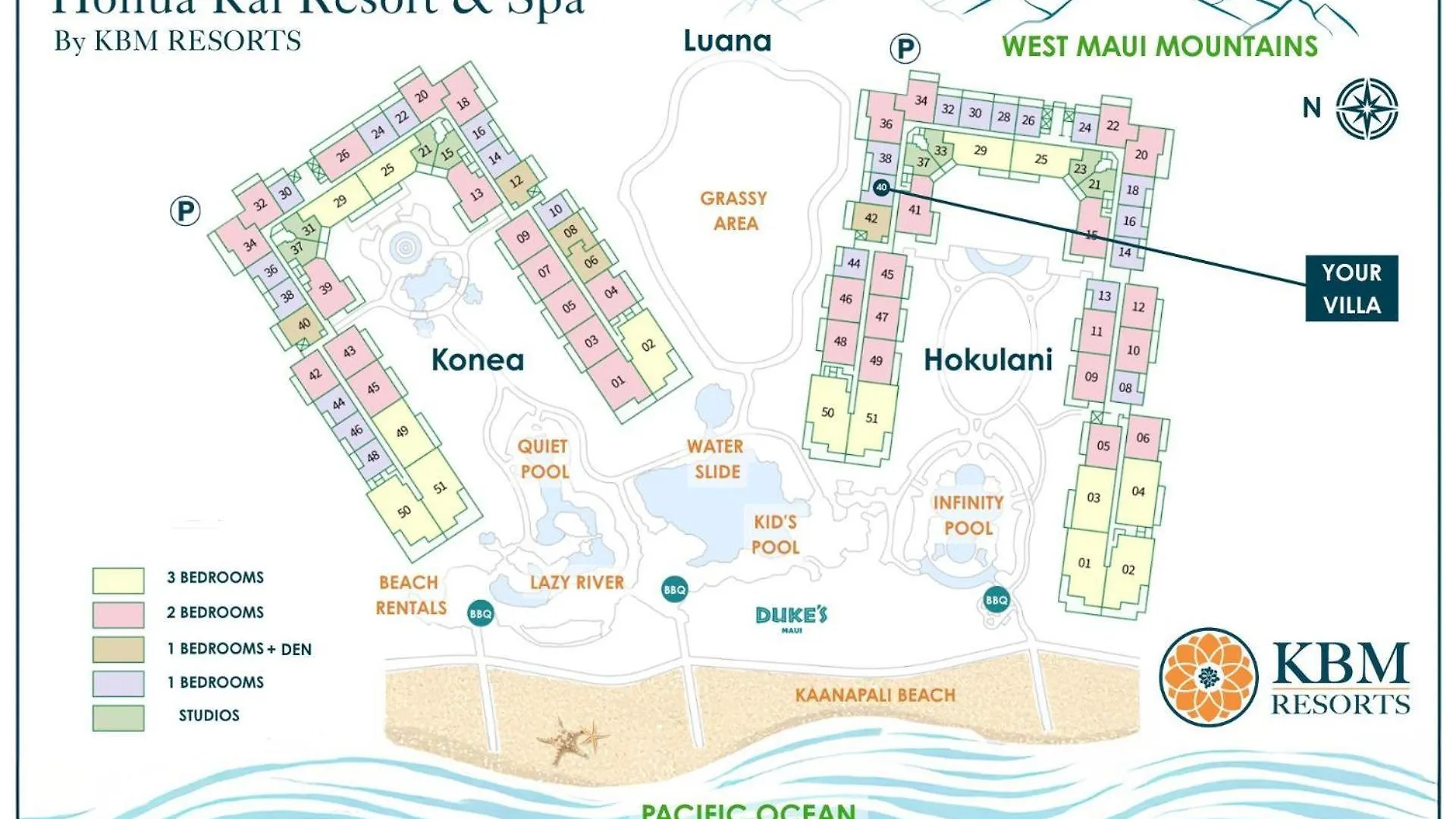 Kbm Resorts Free Car Honua Kai Hokulani Ocean View 1-Bedroom Condo Steps To Beach Hkh-240 Apartman